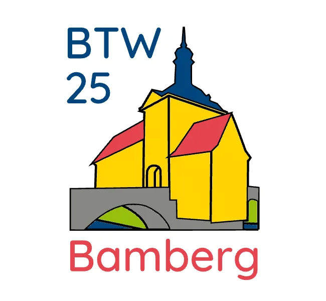 Logo of the BTW Conference 2025 in Bamberg