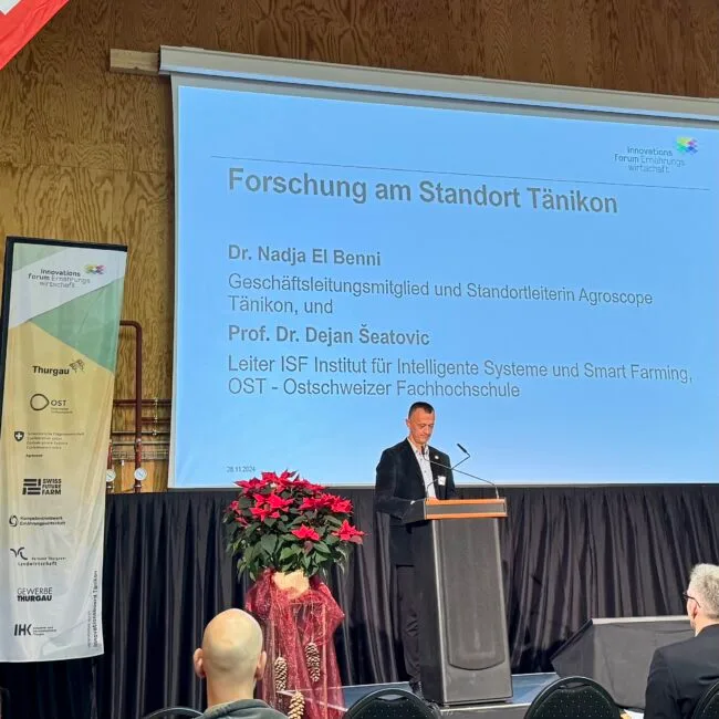 Speaker beim Innovationsforum Ernährungswissenschaft 2024