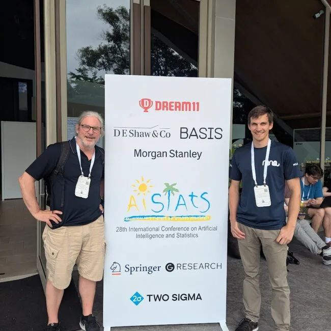 Prof. Oliver Dürr at AISTATS 2025 in Mai Khao, Thailand, TIDIT presents its research