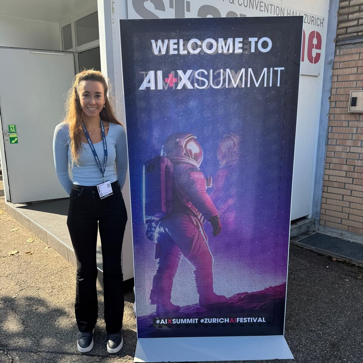 Dr. Jessica Maly at the AI+X Summit in Zurich