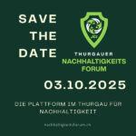 Flyer Thurgauer Nachhaltigkeitsforum am 03.10.2025
