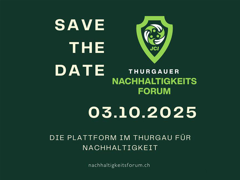 Flyer Thurgauer Nachhaltigkeitsforum am 03.10.2025