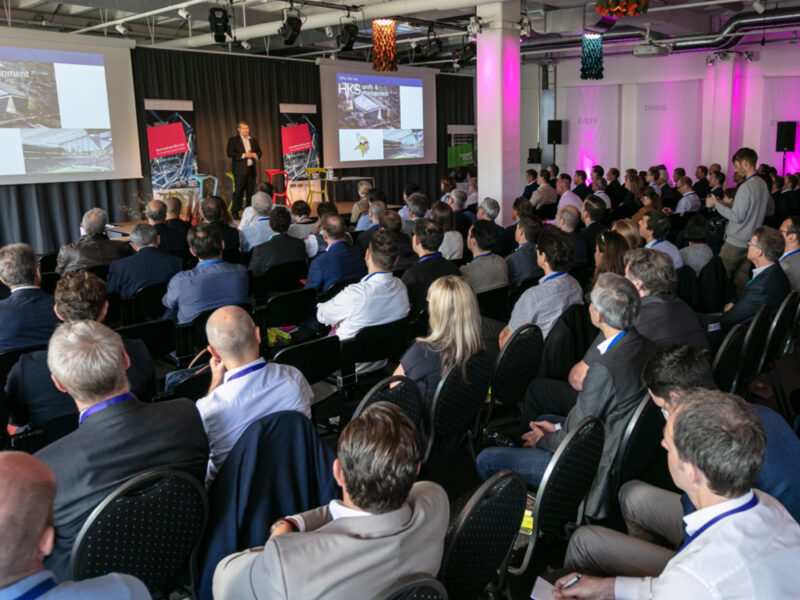 Stage and audience at SIP Innovation Forum